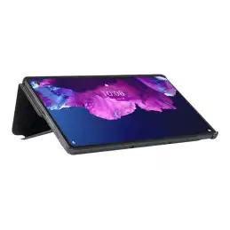 Mobilis Origine - Étui à rabat pour tablette - cuir artificiel - noir - pour Lenovo Tab P11 ZA7R, ZA7S, ZA7X... (048045)_3